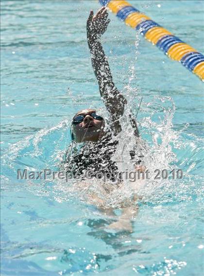Thumbnail 1 in CIF Central Section Swimming Championships (Prelims 100 Backstroke) photogallery.