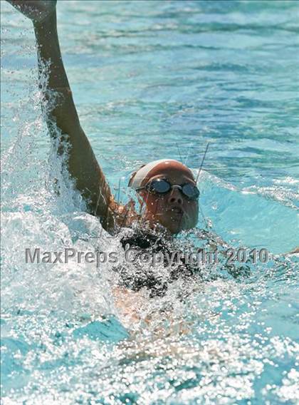 Thumbnail 2 in CIF Central Section Swimming Championships (Prelims 100 Backstroke) photogallery.