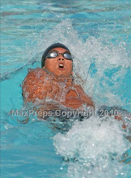 Thumbnail 2 in CIF Central Section Swimming Championships (Prelims 100 Backstroke) photogallery.