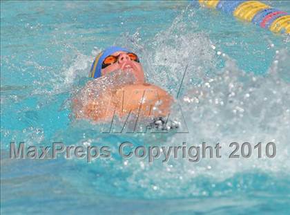 Thumbnail 1 in CIF Central Section Swimming Championships (Prelims 100 Backstroke) photogallery.