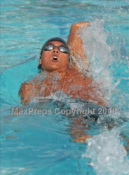 Thumbnail 1 in CIF Central Section Swimming Championships (Prelims 100 Backstroke) photogallery.