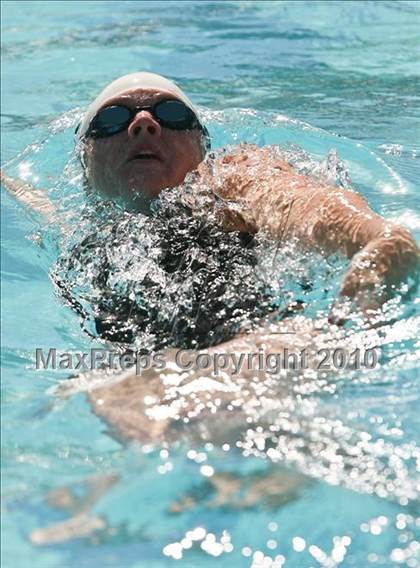 Thumbnail 3 in CIF Central Section Swimming Championships (Prelims 100 Backstroke) photogallery.