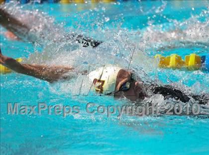 Thumbnail 2 in CIF Central Section Swimming Championships (Prelims 100 Backstroke) photogallery.