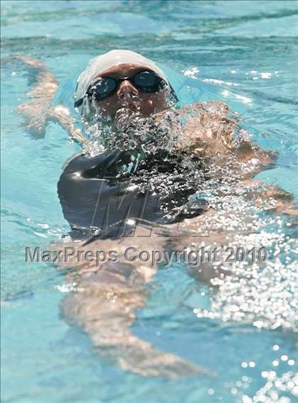 Thumbnail 2 in CIF Central Section Swimming Championships (Prelims 100 Backstroke) photogallery.