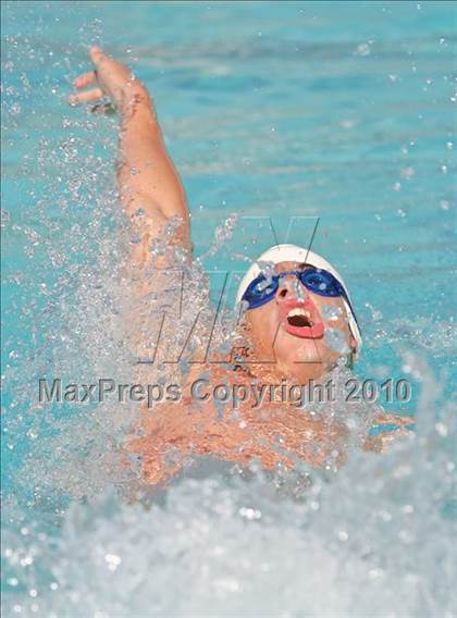 Thumbnail 1 in CIF Central Section Swimming Championships (Prelims 100 Backstroke) photogallery.