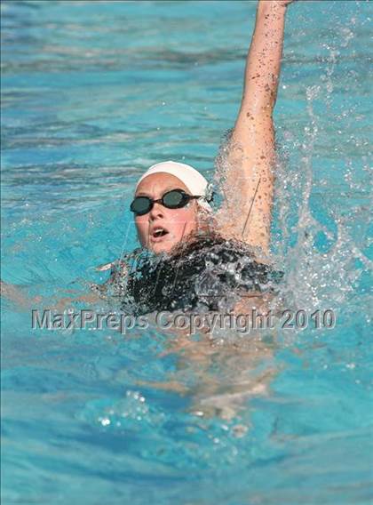 Thumbnail 2 in CIF Central Section Swimming Championships (Prelims 100 Backstroke) photogallery.