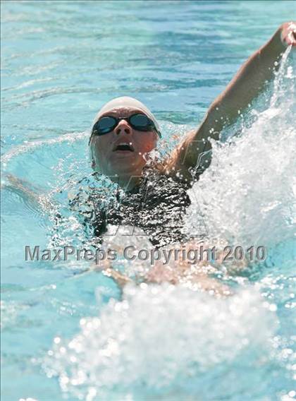 Thumbnail 1 in CIF Central Section Swimming Championships (Prelims 100 Backstroke) photogallery.