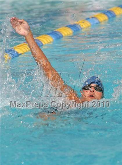 Thumbnail 1 in CIF Central Section Swimming Championships (Prelims 100 Backstroke) photogallery.