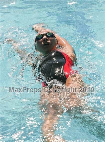 Thumbnail 3 in CIF Central Section Swimming Championships (Prelims 100 Backstroke) photogallery.