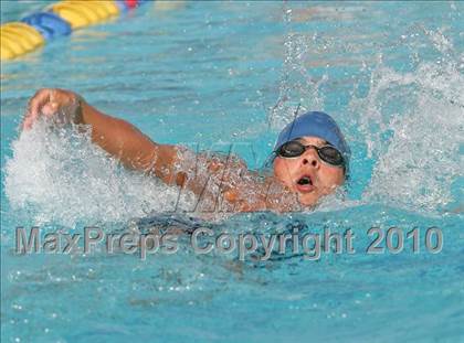 Thumbnail 3 in CIF Central Section Swimming Championships (Prelims 100 Backstroke) photogallery.