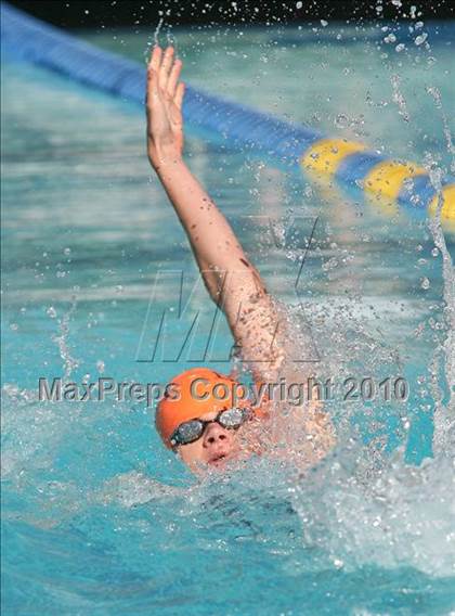 Thumbnail 1 in CIF Central Section Swimming Championships (Prelims 100 Backstroke) photogallery.