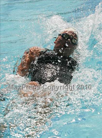 Thumbnail 1 in CIF Central Section Swimming Championships (Prelims 100 Backstroke) photogallery.