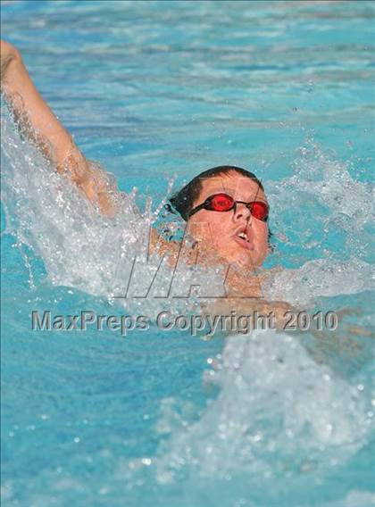 Thumbnail 1 in CIF Central Section Swimming Championships (Prelims 100 Backstroke) photogallery.