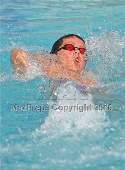 Thumbnail 3 in CIF Central Section Swimming Championships (Prelims 100 Backstroke) photogallery.