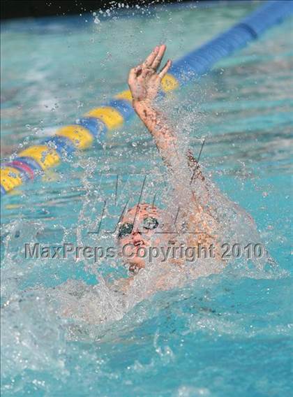 Thumbnail 2 in CIF Central Section Swimming Championships (Prelims 100 Backstroke) photogallery.