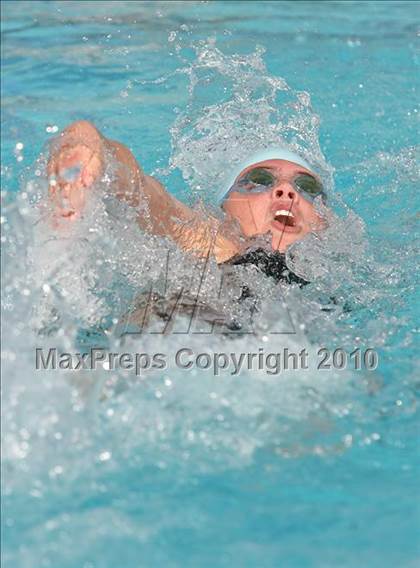 Thumbnail 1 in CIF Central Section Swimming Championships (Prelims 100 Backstroke) photogallery.