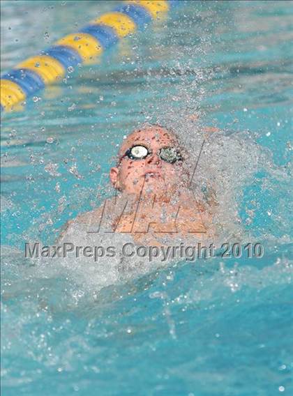 Thumbnail 3 in CIF Central Section Swimming Championships (Prelims 100 Backstroke) photogallery.