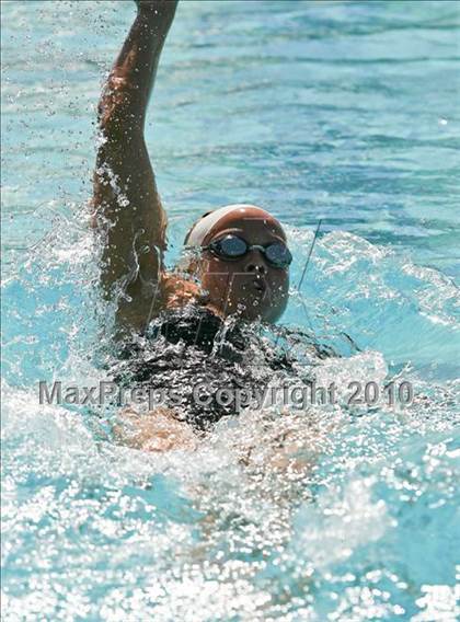 Thumbnail 3 in CIF Central Section Swimming Championships (Prelims 100 Backstroke) photogallery.