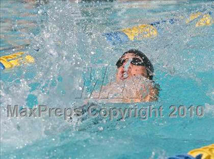 Thumbnail 3 in CIF Central Section Swimming Championships (Prelims 100 Backstroke) photogallery.