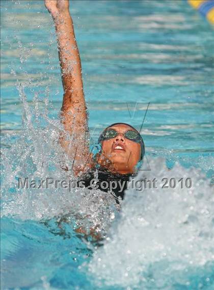 Thumbnail 1 in CIF Central Section Swimming Championships (Prelims 100 Backstroke) photogallery.