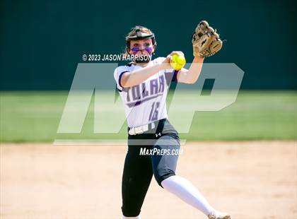 Thumbnail 2 in Tolar @ Muenster (UIL Softball 2A Region 2 Area) photogallery.
