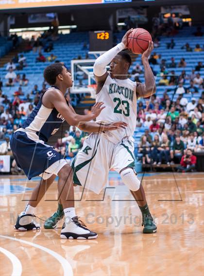Thumbnail 2 in Kinston vs Cuthbertson (NCHSAA 2A Final) photogallery.