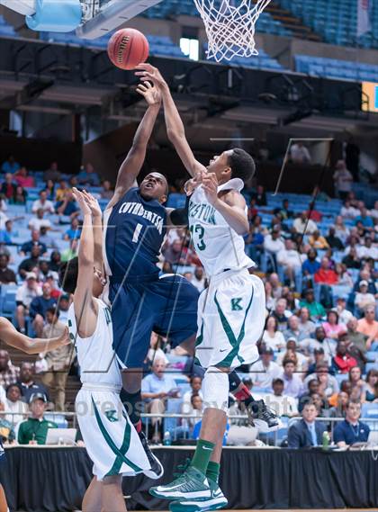 Thumbnail 2 in Kinston vs Cuthbertson (NCHSAA 2A Final) photogallery.