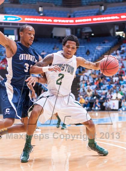 Thumbnail 3 in Kinston vs Cuthbertson (NCHSAA 2A Final) photogallery.
