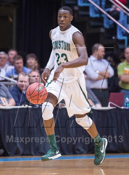 Thumbnail 3 in Kinston vs Cuthbertson (NCHSAA 2A Final) photogallery.