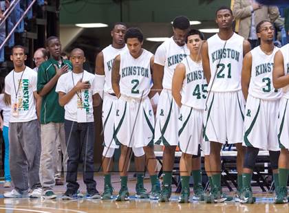 Thumbnail 2 in Kinston vs Cuthbertson (NCHSAA 2A Final) photogallery.