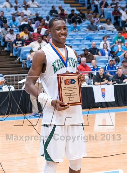 Thumbnail 2 in Kinston vs Cuthbertson (NCHSAA 2A Final) photogallery.