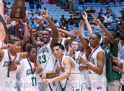 Thumbnail 3 in Kinston vs Cuthbertson (NCHSAA 2A Final) photogallery.