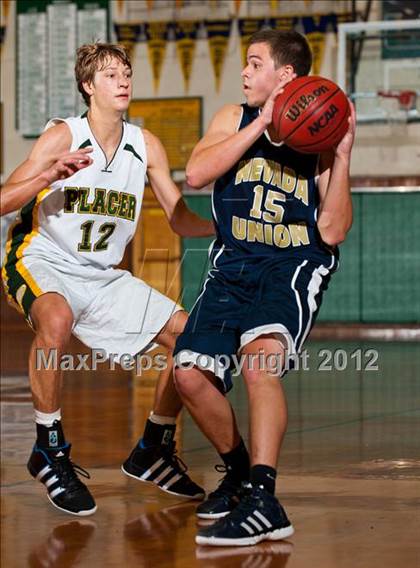 Thumbnail 1 in Nevada Union vs Placer (Kendall Arnett) photogallery.