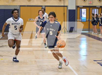 Thumbnail 2 in Marist vs Saint Pius X photogallery.