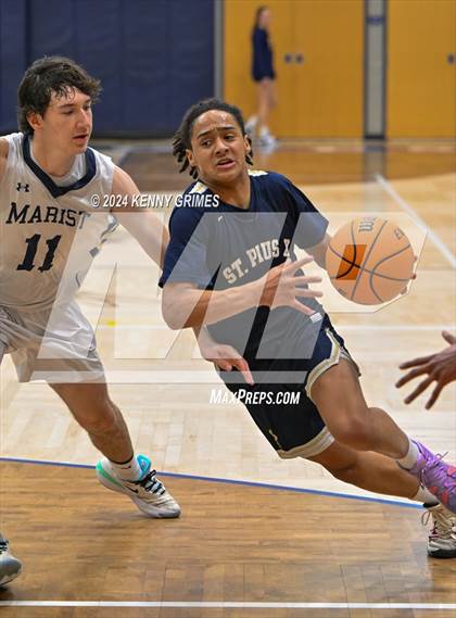 Thumbnail 1 in Marist vs Saint Pius X photogallery.