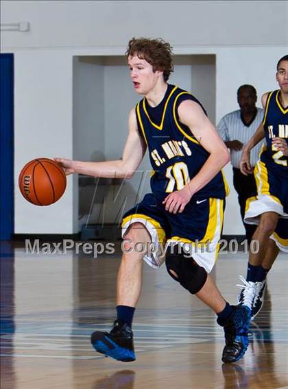 Thumbnail 2 in St. Mark's vs Oakridge (Trinity Valley Shootout) photogallery.