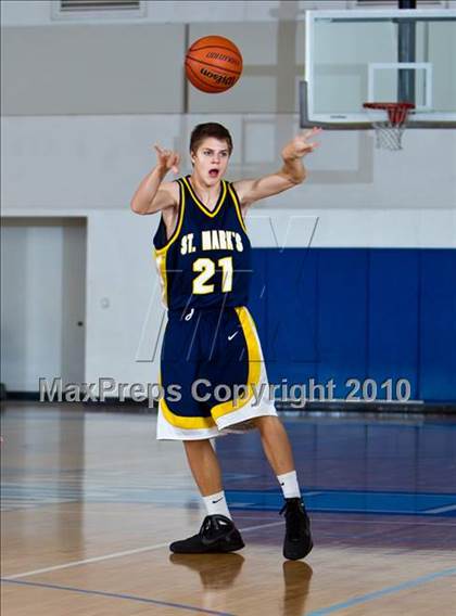 Thumbnail 1 in St. Mark's vs Oakridge (Trinity Valley Shootout) photogallery.