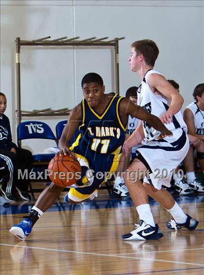 Thumbnail 3 in St. Mark's vs Oakridge (Trinity Valley Shootout) photogallery.