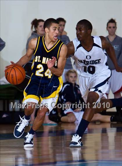Thumbnail 2 in St. Mark's vs Oakridge (Trinity Valley Shootout) photogallery.