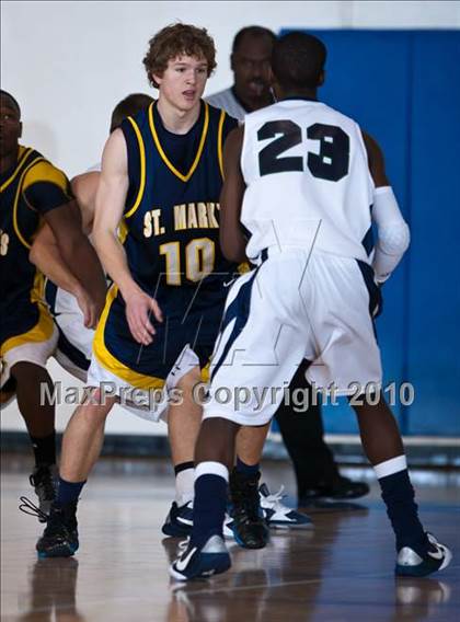 Thumbnail 2 in St. Mark's vs Oakridge (Trinity Valley Shootout) photogallery.