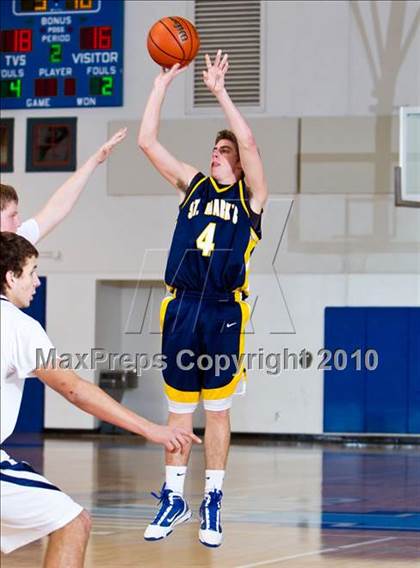 Thumbnail 1 in St. Mark's vs Oakridge (Trinity Valley Shootout) photogallery.