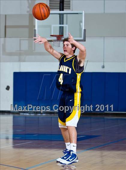 Thumbnail 2 in St. Mark's vs Oakridge (Trinity Valley Shootout) photogallery.