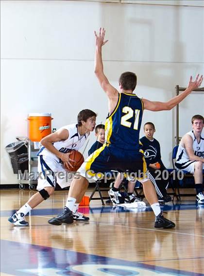 Thumbnail 2 in St. Mark's vs Oakridge (Trinity Valley Shootout) photogallery.