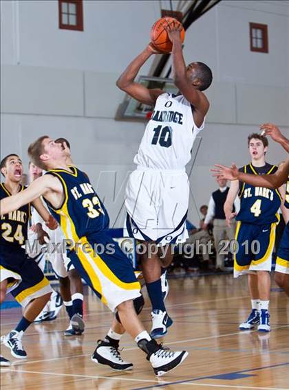 Thumbnail 2 in St. Mark's vs Oakridge (Trinity Valley Shootout) photogallery.