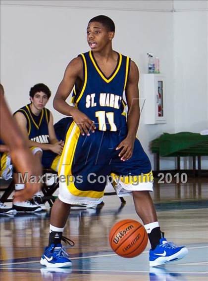 Thumbnail 1 in St. Mark's vs Oakridge (Trinity Valley Shootout) photogallery.