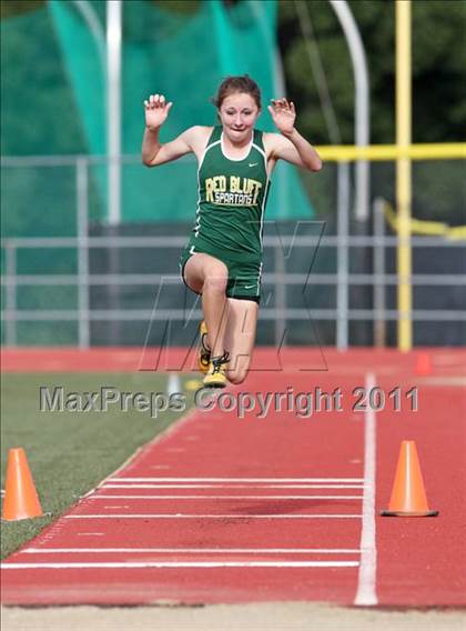 Thumbnail 1 in CIF NS Masters D1 Track & Field Championships (Girls Triple Jump) photogallery.