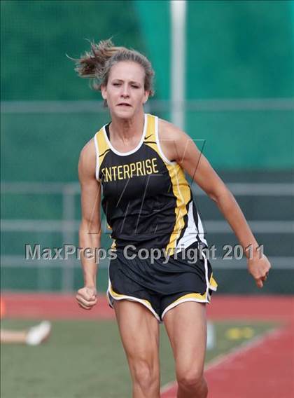 Thumbnail 3 in CIF NS Masters D1 Track & Field Championships (Girls Triple Jump) photogallery.