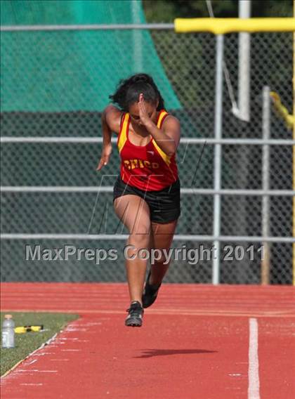 Thumbnail 2 in CIF NS Masters D1 Track & Field Championships (Girls Triple Jump) photogallery.