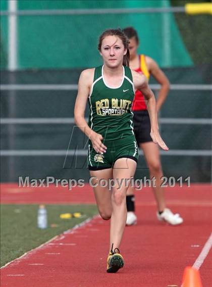 Thumbnail 2 in CIF NS Masters D1 Track & Field Championships (Girls Triple Jump) photogallery.