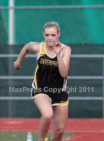 Thumbnail 2 in CIF NS Masters D1 Track & Field Championships (Girls Triple Jump) photogallery.